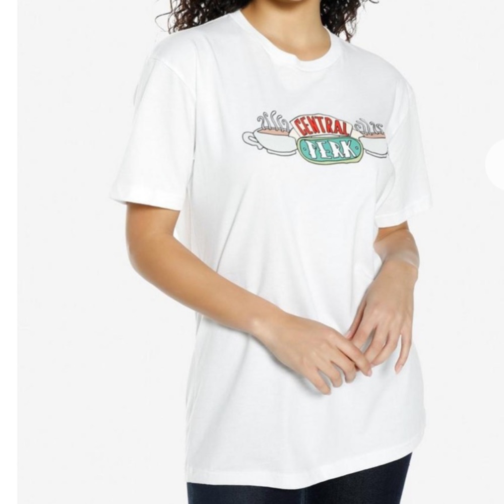 Friends Central Perk Sketch Logo T-Shirt 2X
